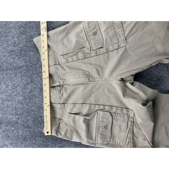 Cabela Cargo Pants Mens 34x30‎ Tan Utility Workwear Pockets Rugged Outdoors - Picture 7 of 12